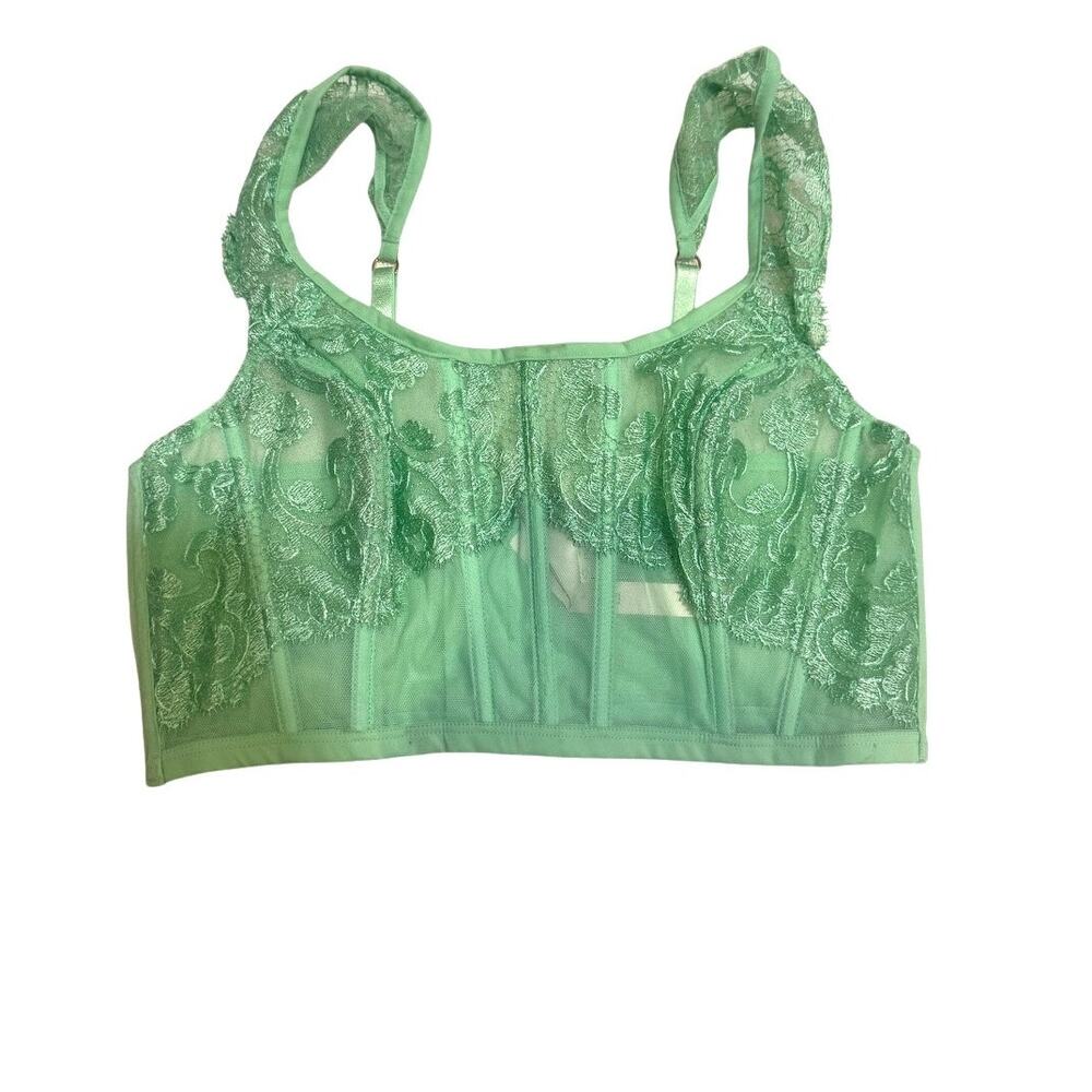 Victoria's Secret Dream Angels small DD Boho cap sleeve corset BC2 3300